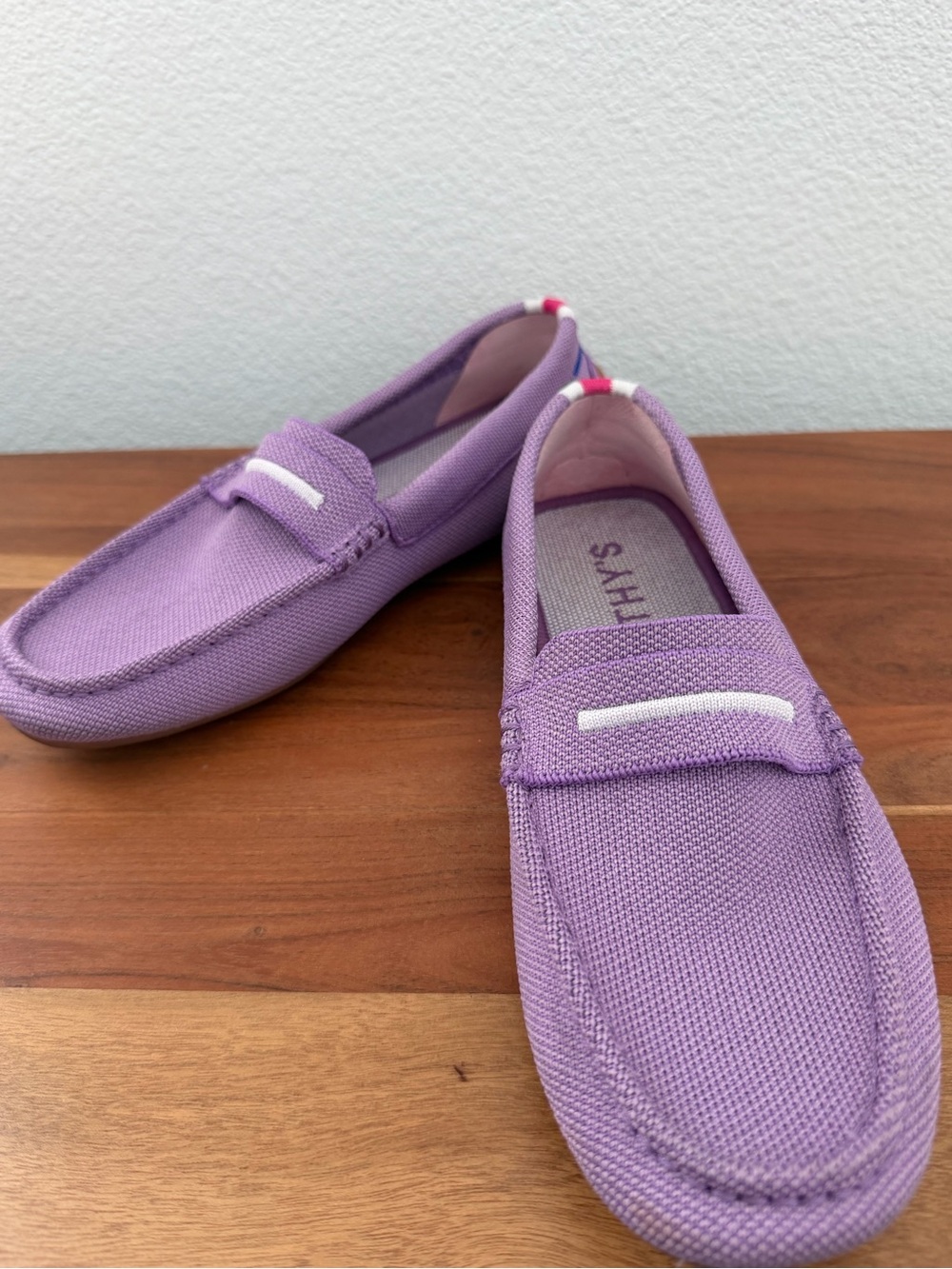 Rothy's The Driver Soft Loafer Slip-On Orchid Purple Size 8.5